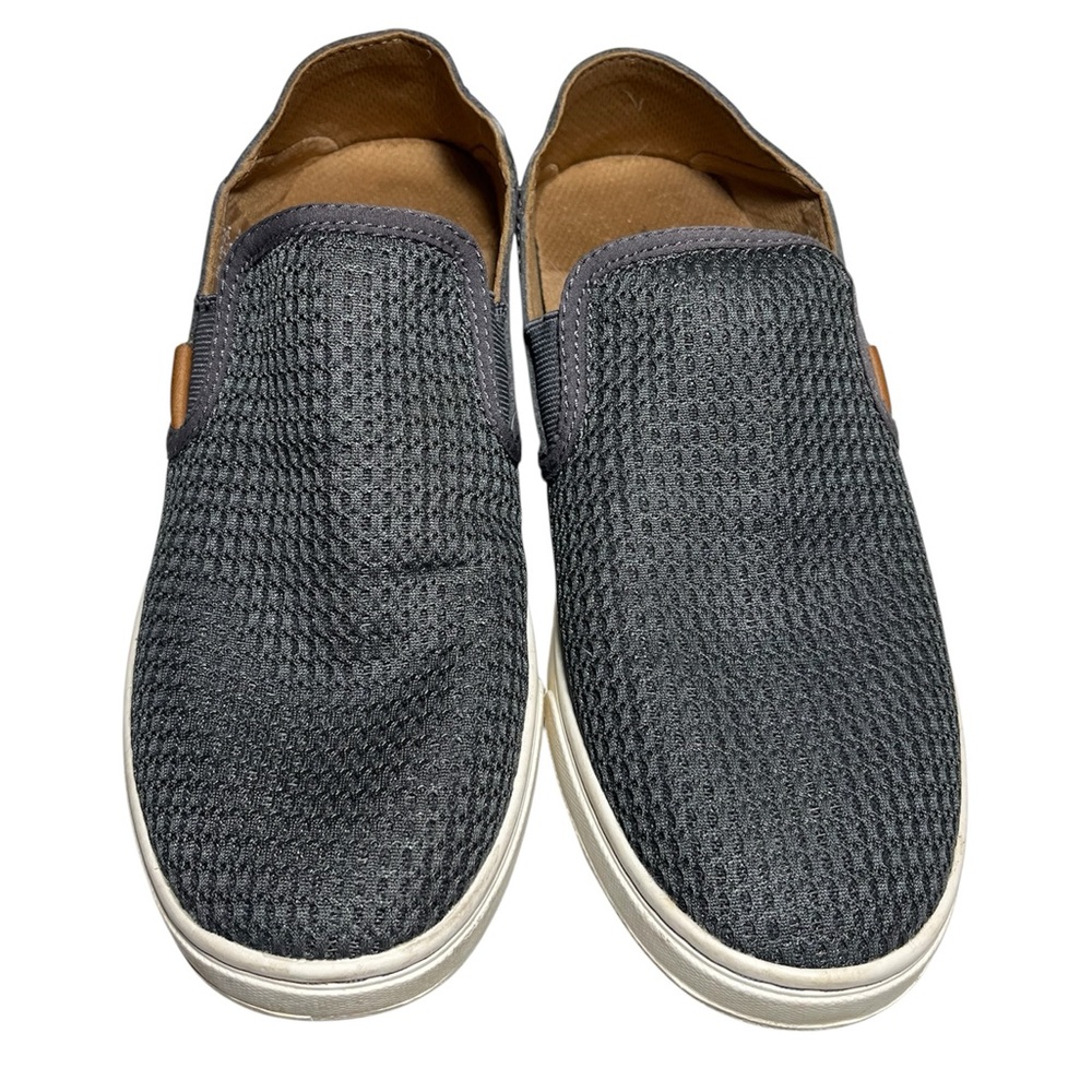 OluKai Gray , White Women’s‎ Slip-On Sneakers Sz 7